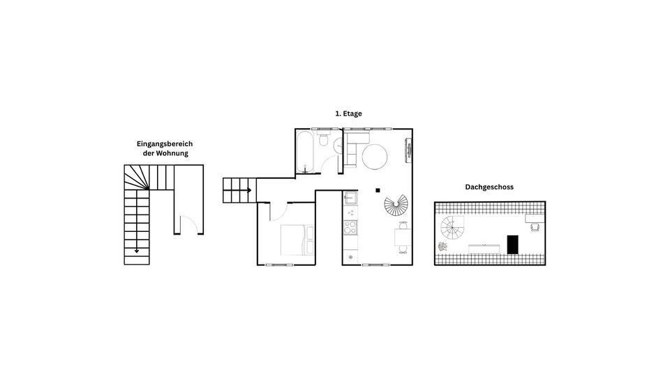 einzigartige 3-Raum-Maisonette Wohnung im Herzen von Bad Muskau