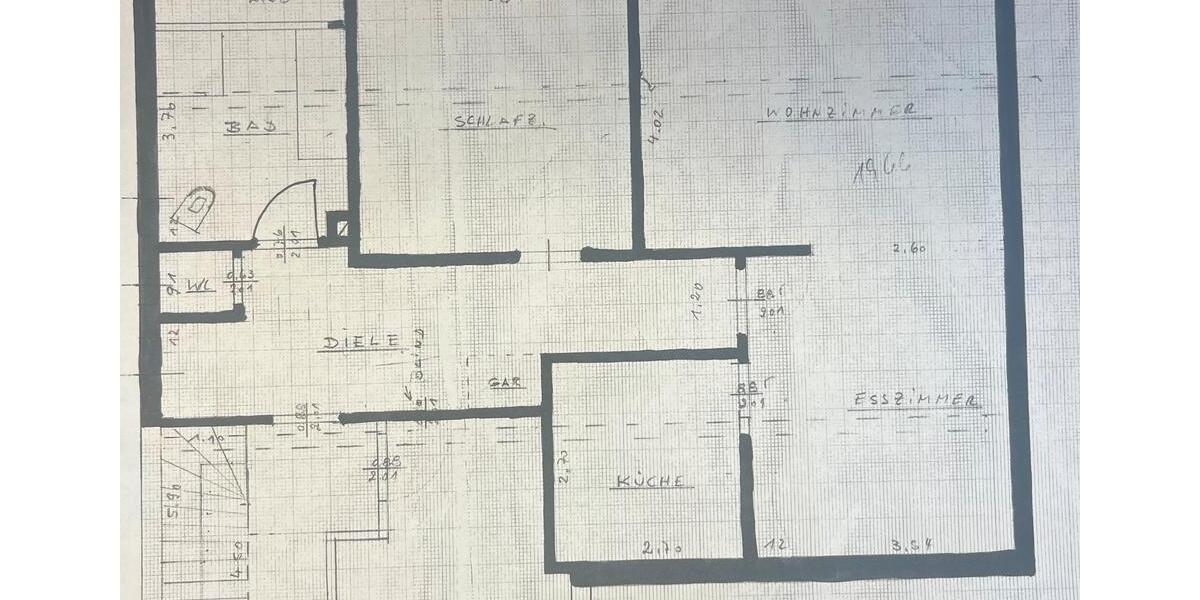 Dachgeschoßwohnung Morsbach - 2 Zimmer, 82 m&sup2;, 530&euro; | Angebot:26271017