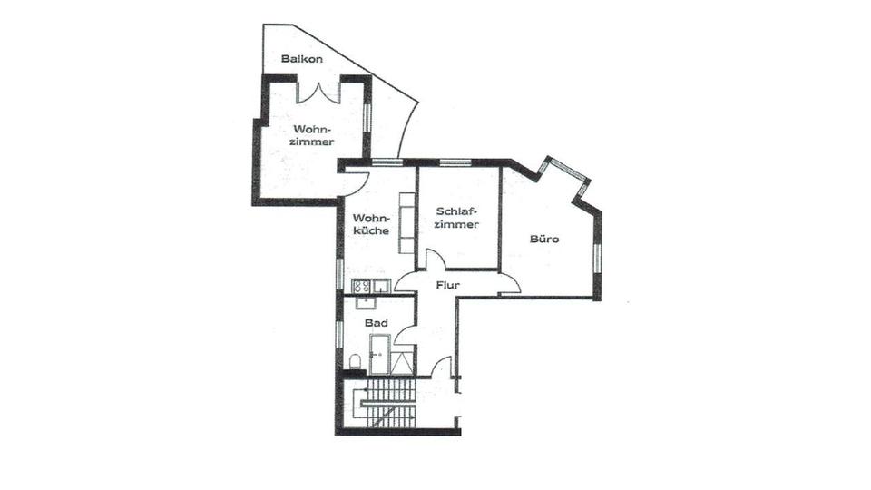 Etagenwohnung Bad Oeynhausen - 1 Zimmer, 116 m&sup2;, 360&euro; | Angebot:26577929