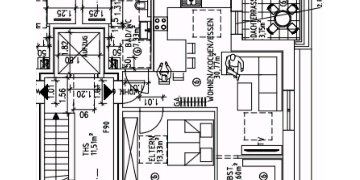 Schöne 2 Zimmer Wohnung mit Dachterrasse und Keller 2 zimmer