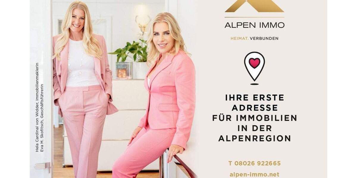 Etagenwohnung Schliersee - 2 Zimmer, 49 m&sup2;, 1.100&euro; | Angebot:24712607