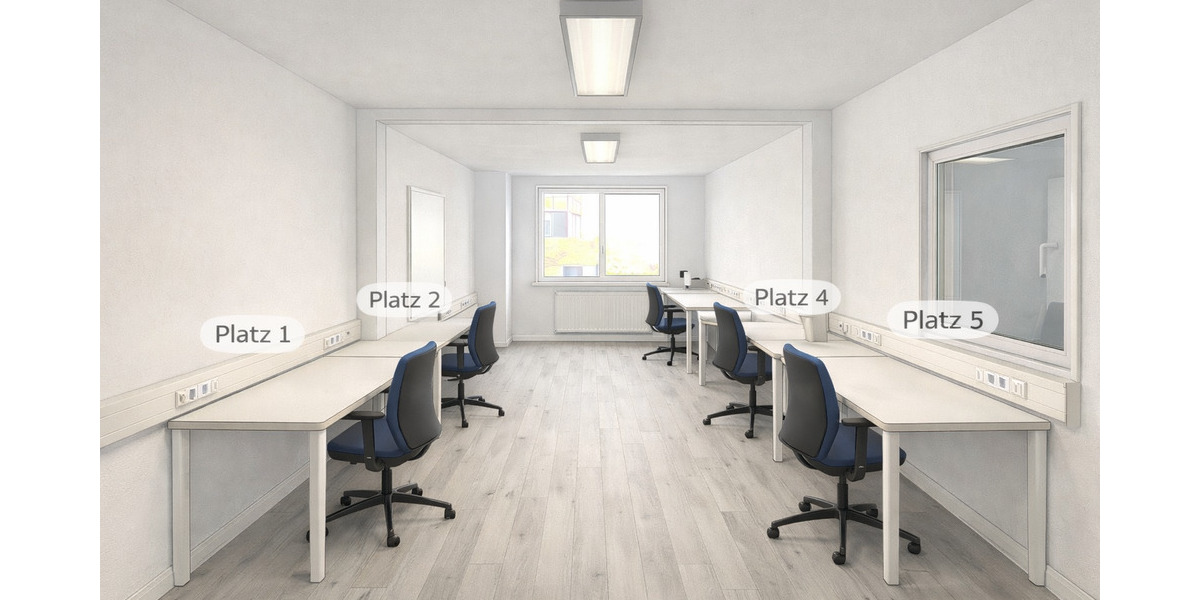 5x Schreibtischplätze im Herzen von Linz am Rhein - flexibel, zentral, ab Mitte Feb. zimmer