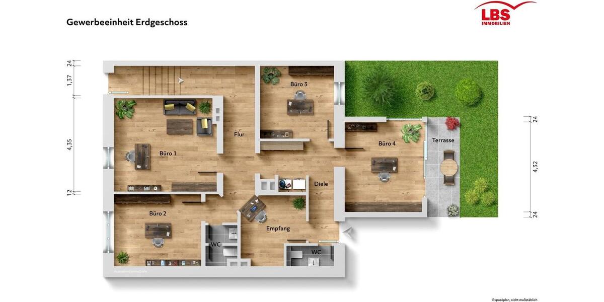 Gewerbeobjekt Konstanz Konstanz-Fürstenberg - 1.600&euro; | Angebot:26384790