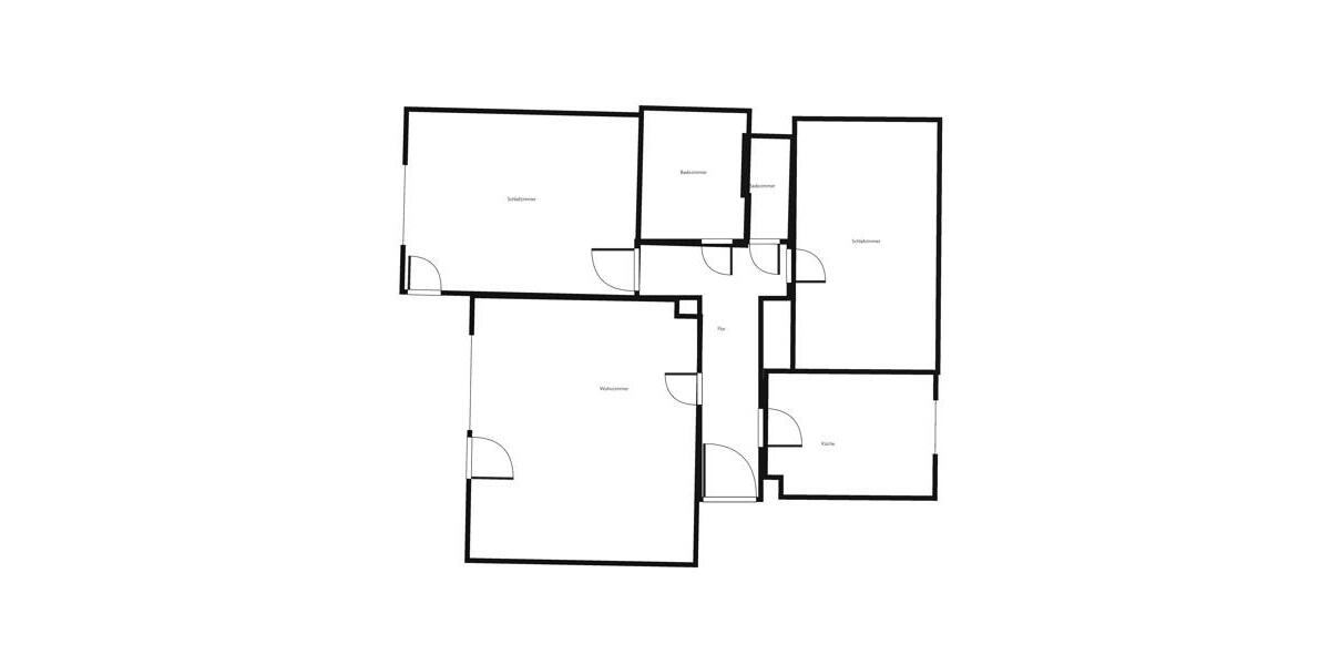 Etagenwohnung Darmstadt Darmstadt-West - 3 Zimmer, 83 m&sup2;, 1.140&euro; | Angebot:25979191