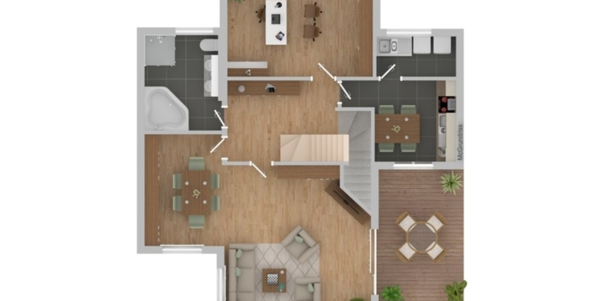 Maisonettenwohnung Lohne (Oldenburg) - 5 Zimmer, 169 m&sup2;, 1.500&euro; | Angebot:24649973