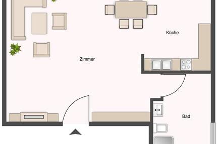 Wohnung Staßfurt - 1 Zimmer, 45 m&sup2;, 245&euro; | Angebot:22893510