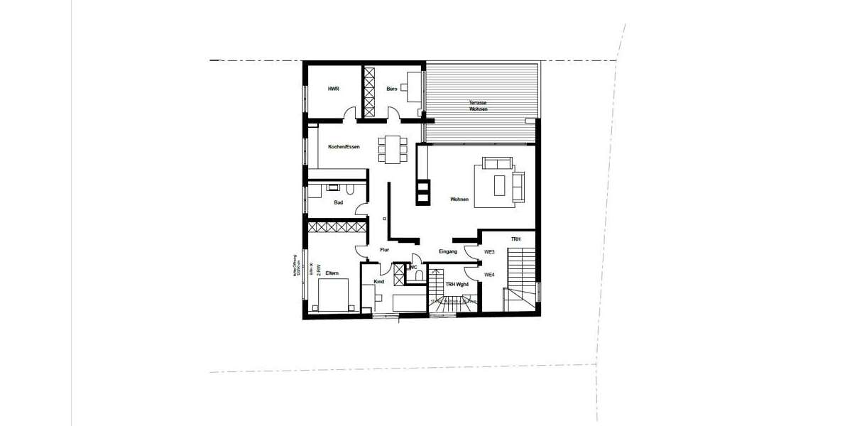 Etagenwohnung Herten / Westerholt Westerholt - 4 Zimmer, 150 m&sup2;, 1.550&euro; | Angebot:23027470