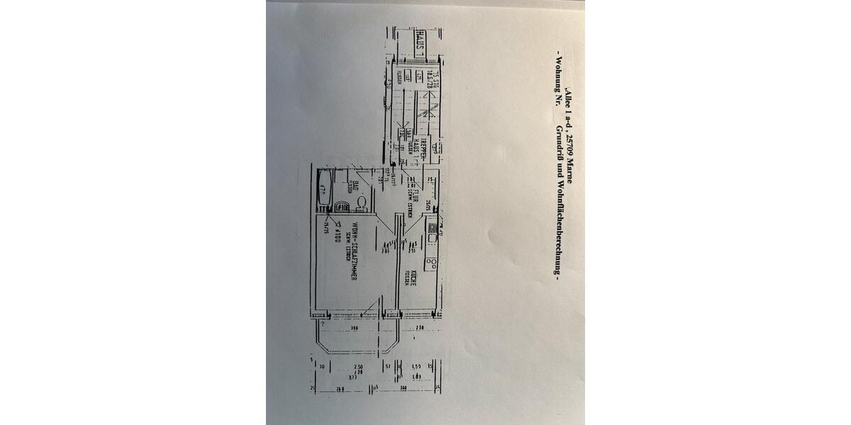 Etagenwohnung Marne - 1 Zimmer, 36 m&sup2;, 545&euro; | Angebot:24628113