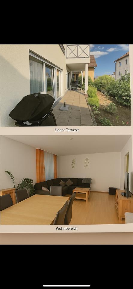 Helle 3-Zimmer -Wohnung mit Terrasse &Tiefgarage in Donauesching
