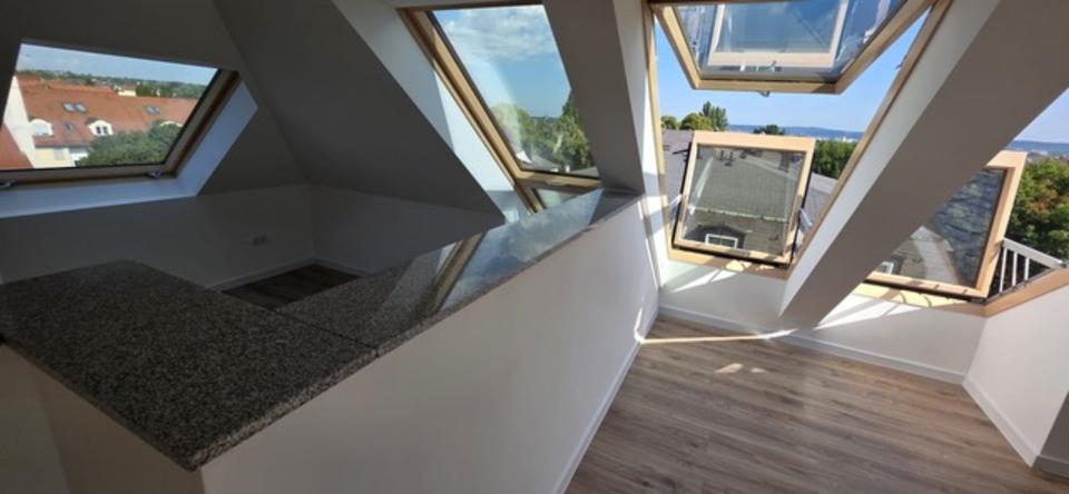 Dachgeschoßwohnung Dresden Cotta - 4 Zimmer, 120 m&sup2;, 1.500&euro; | Angebot:21638900