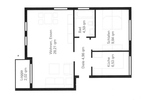 SÜD-BALKON - EINBAUKÜCHE - HELL UND FREUNDLICH - PKW-STELLPLATZ - WANNENBAD - GEPFLEGT 2 zimmer
