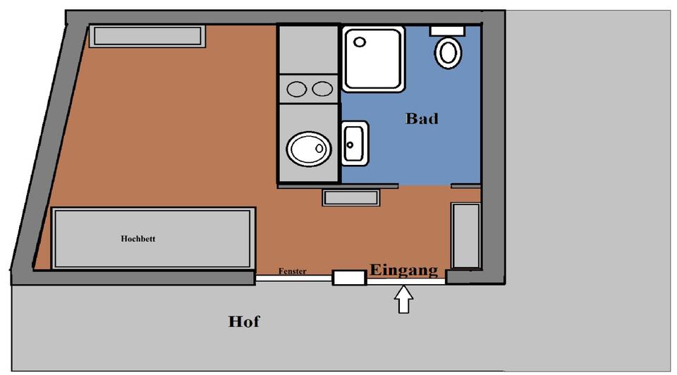 Apartment in Campus- Nähe TH Bingen-Büdesheim 1 zimmer