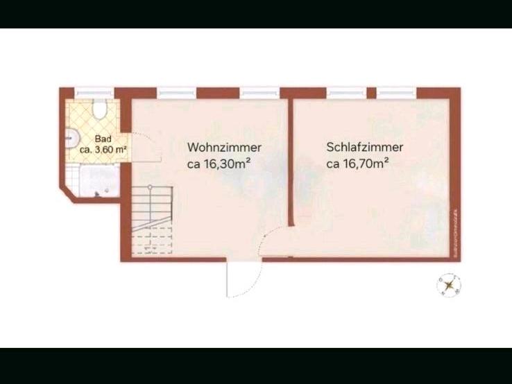 Etagenwohnung München Pasing-Obermenzing - 2 Zimmer, 38 m&sup2;, 1.000&euro; | Angebot:26301840