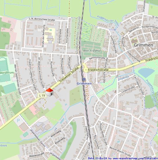 Etagenwohnung Grimmen - 2 Zimmer, 80 m&sup2;, 620&euro; | Angebot:23703378