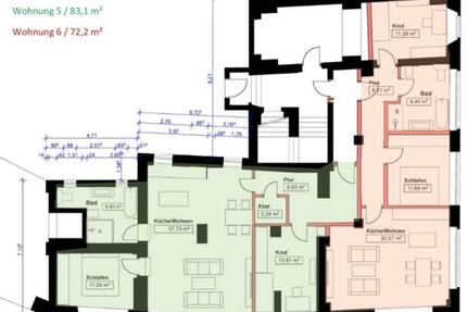 Wohnung Lößnitz - 3 Zimmer, 72 m&sup2;, 613&euro; | Angebot:26397600