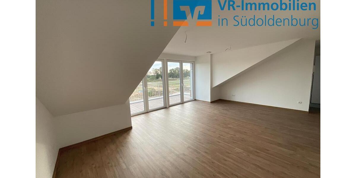 Dachgeschoßwohnung Cloppenburg - 2 Zimmer, 82 m&sup2;, 820&euro; | Angebot:23004689