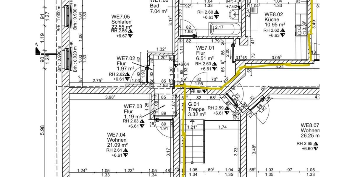 Etagenwohnung Stavenhagen - 2 Zimmer, 71 m&sup2;, 440&euro; | Angebot:24769426