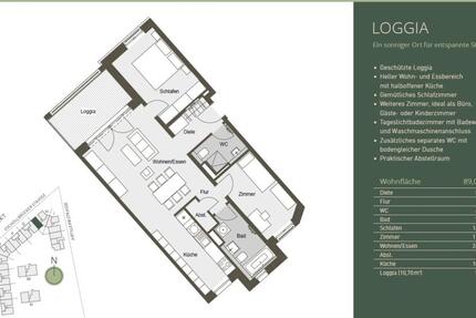 Wohnung Darmstadt - 3 Zimmer, 89 m&sup2;, 1.650&euro; | Angebot:26687537