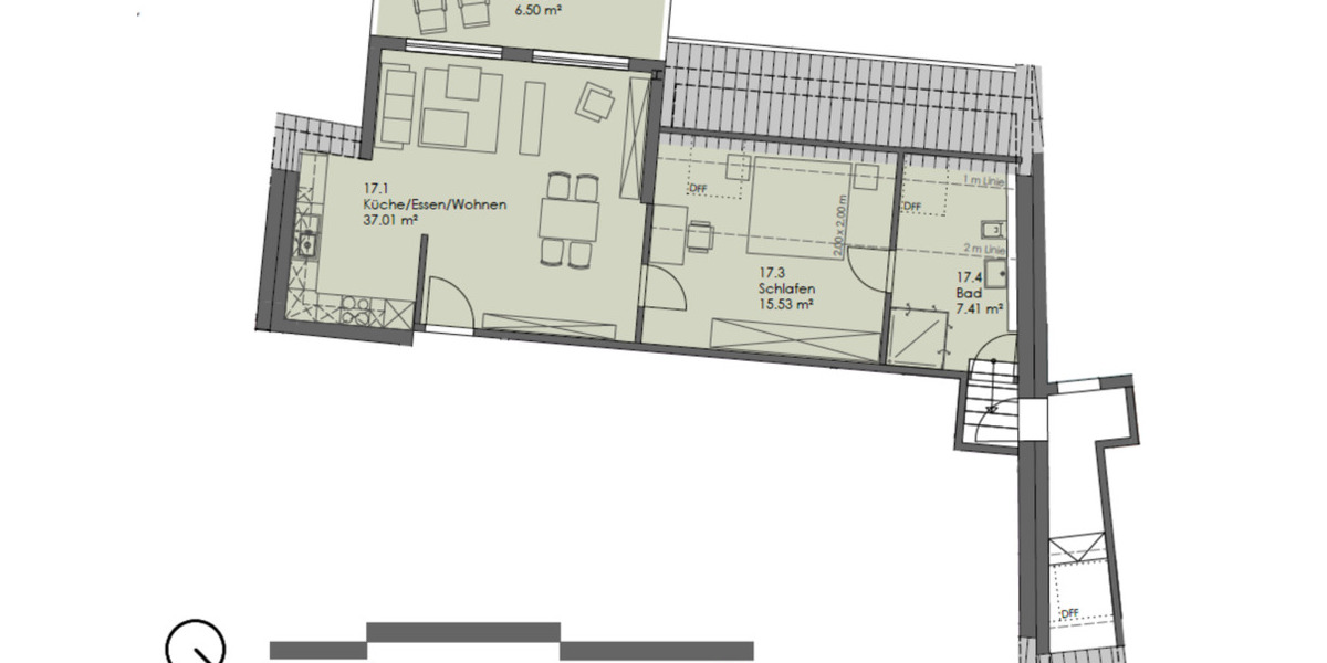 Etagenwohnung Steinheim - 3 Zimmer, 66 m&sup2;, 10&euro; | Angebot:22694083