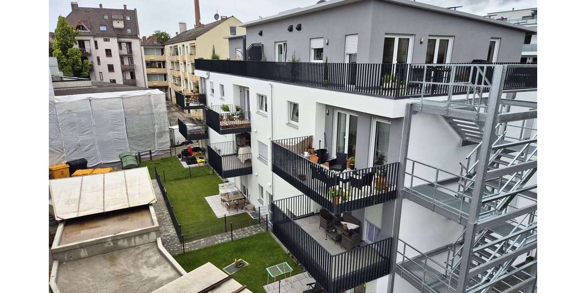 Etagenwohnung Augsburg Innenstadt - 2 Zimmer, 47 m&sup2;, 750&euro; | Angebot:27439597