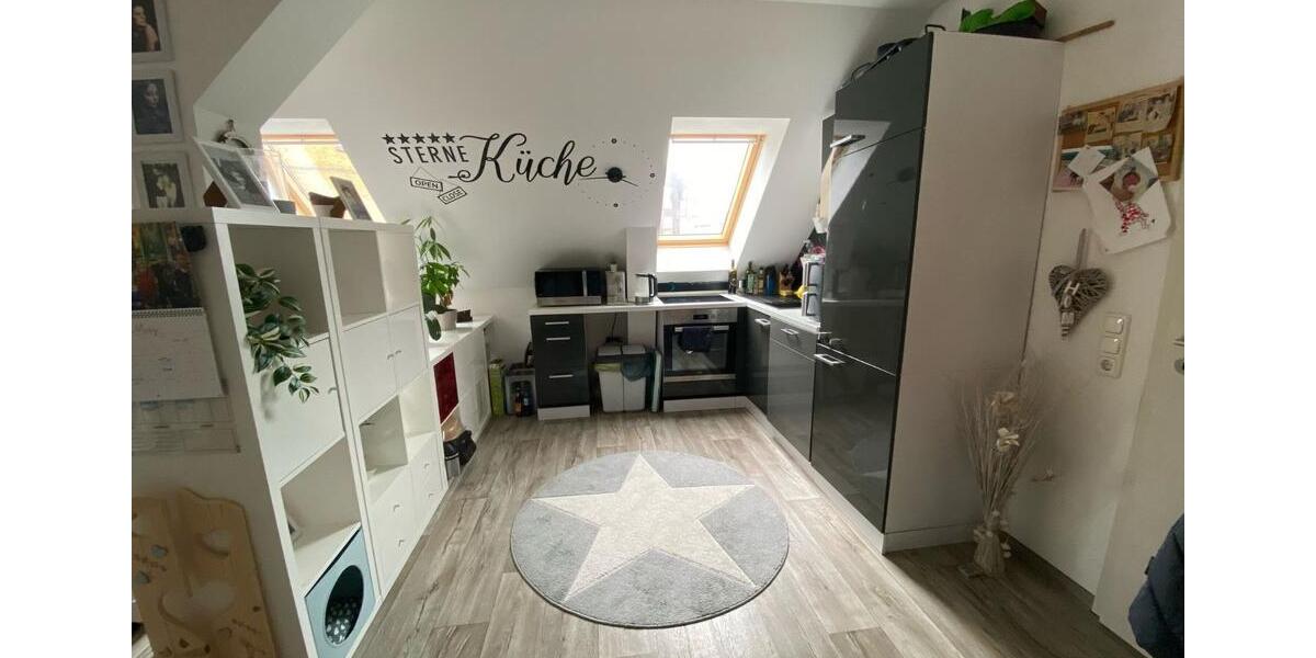 Dachgeschoßwohnung Köthen (Anhalt) - 3 Zimmer, 53 m&sup2;, 410&euro; | Angebot:24573441