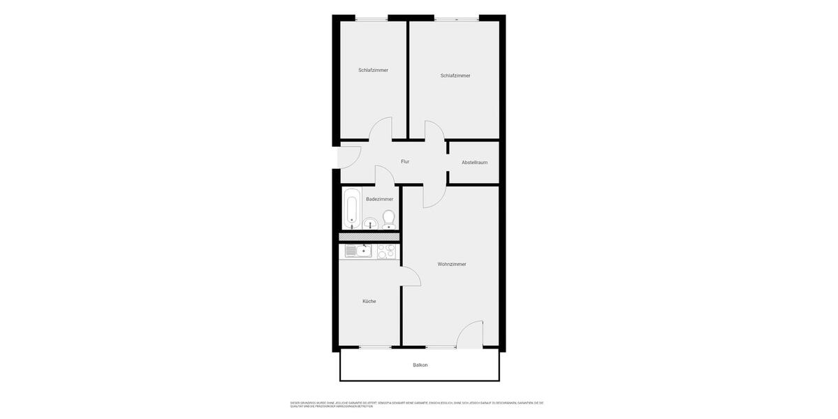 Etagenwohnung Burg - 4 Zimmer, 69 m&sup2;, 380&euro; | Angebot:25977968