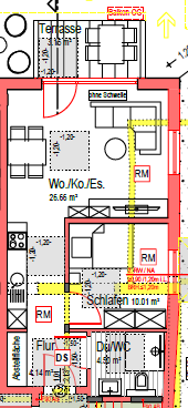 *2-Zimmerwohnung im Erdgeschoss mit Terrasse*Neubau-Erstbezug* - Erdgeschoßwohnung Harsewinkel | Angebot:26750560