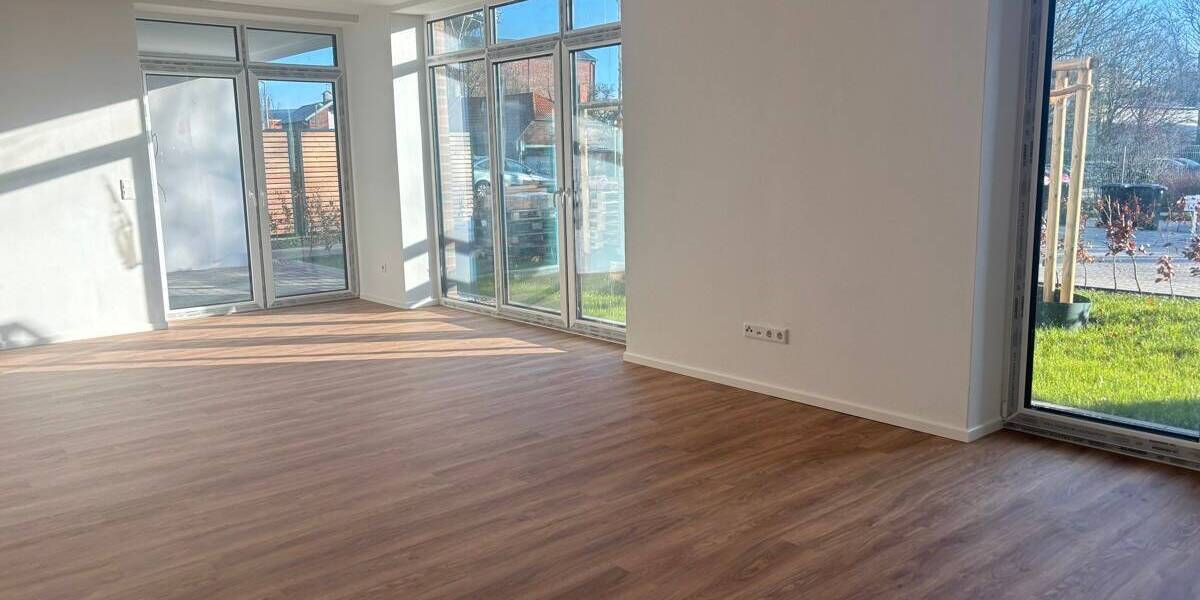 Wohnen am Norder Tief: Schöne Erdgeschosswohnung mit Blick auf die Mühle! ERSTBEZUG 2 zimmer