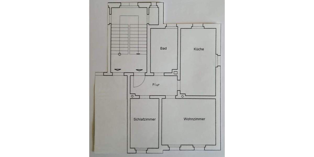Etagenwohnung Radebeul - 2 Zimmer, 57 m&sup2;, 560&euro; | Angebot:25671631