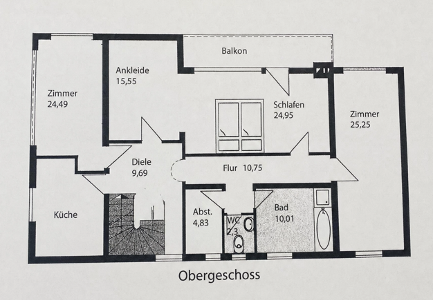 Etagenwohnung Pürgen - 4 Zimmer, 133 m&sup2;, 1.750&euro; | Angebot:27038039