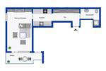 Etagenwohnung Kirchberg an der Murr - 1 Zimmer, 43 m&sup2;, 385&euro; | Angebot:24506614