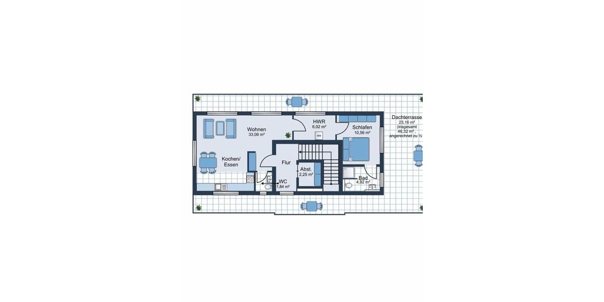 Einfamilienhaus Meppen - 2 Zimmer, 80 m&sup2;, 1.100&euro; | Angebot:26704206