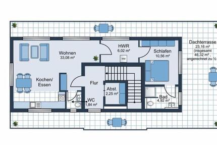 Haus Meppen - 2 Zimmer, 80 m&sup2;, 1.100&euro; | Angebot:26704206