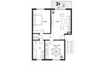Hochparterre Cottbus Sachsendorf - 2 Zimmer, 50 m&sup2;, 562&euro; | Angebot:26688984