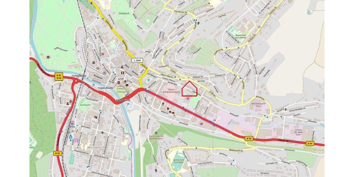 Einkaufsgünstige Zweiraumwohnung mit Einbauküche und Balkon 2 zimmer