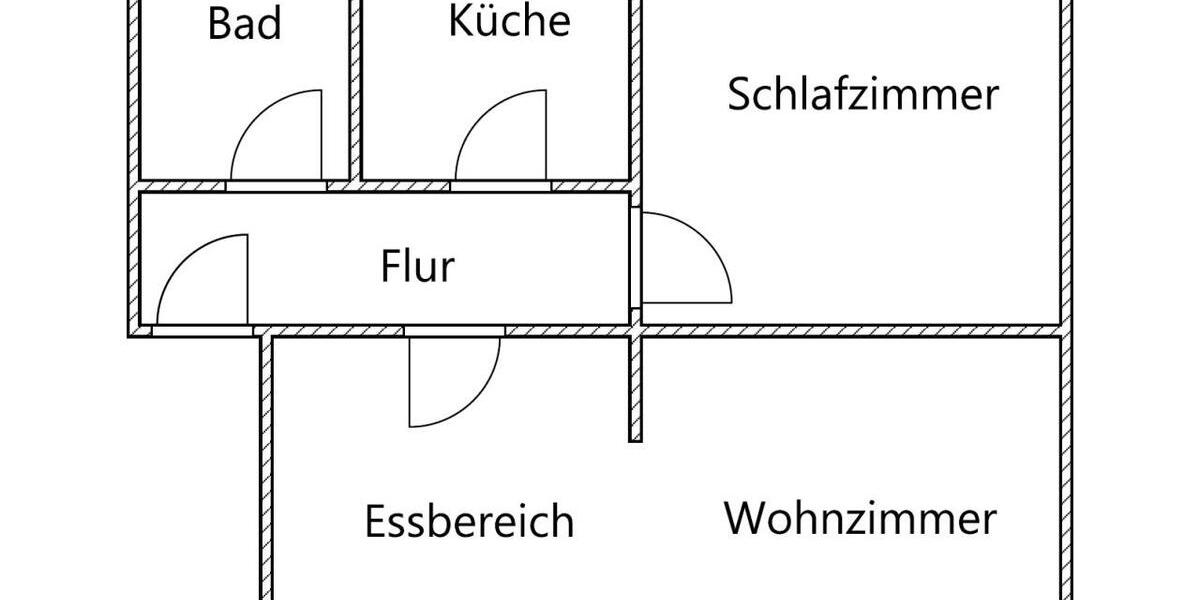 Erdgeschoßwohnung Marl Alt-Marl - 2 Zimmer, 57 m&sup2;, 380&euro; | Angebot:26656396