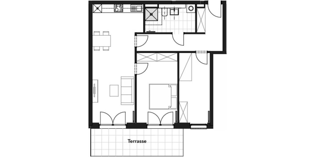 Etagenwohnung Quickborn - 3 Zimmer, 74 m&sup2;, 1.184&euro; | Angebot:26295045