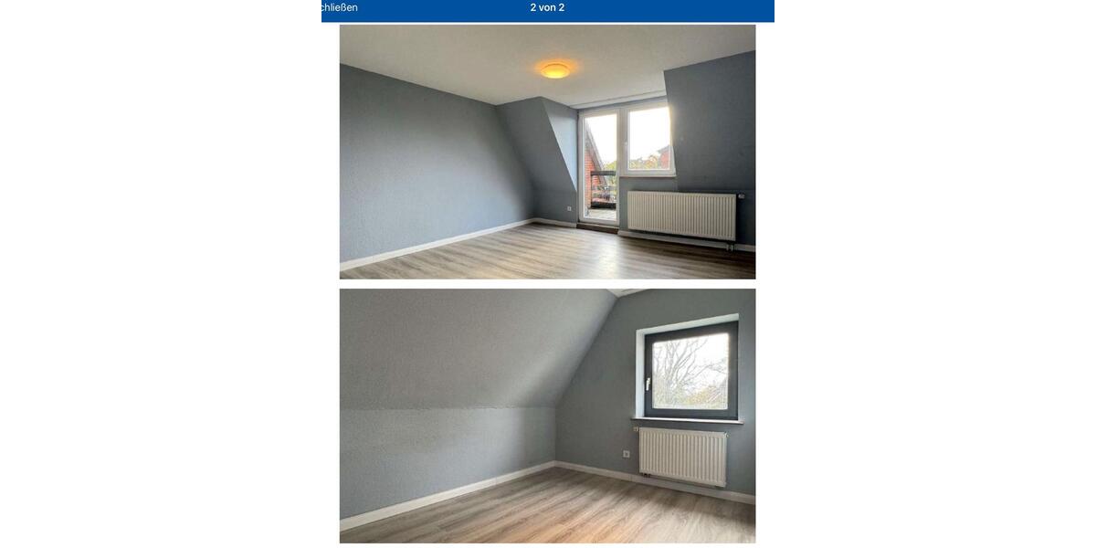 Etagenwohnung Niebüll - 3 Zimmer, 66 m&sup2;, 1.100&euro; | Angebot:23914095