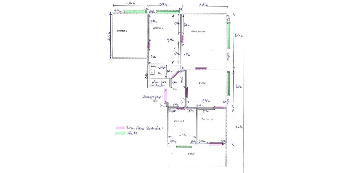 Schöne helle 5- Raumwohnung in Oelsnitz zu vermieten 5 zimmer