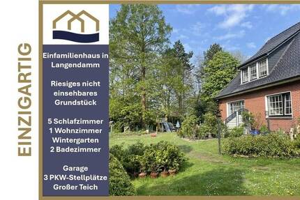 Vollständig renoviertes EFH in VarelLangendamm - 180?m² WF auf großem Grundstück zu vermieten