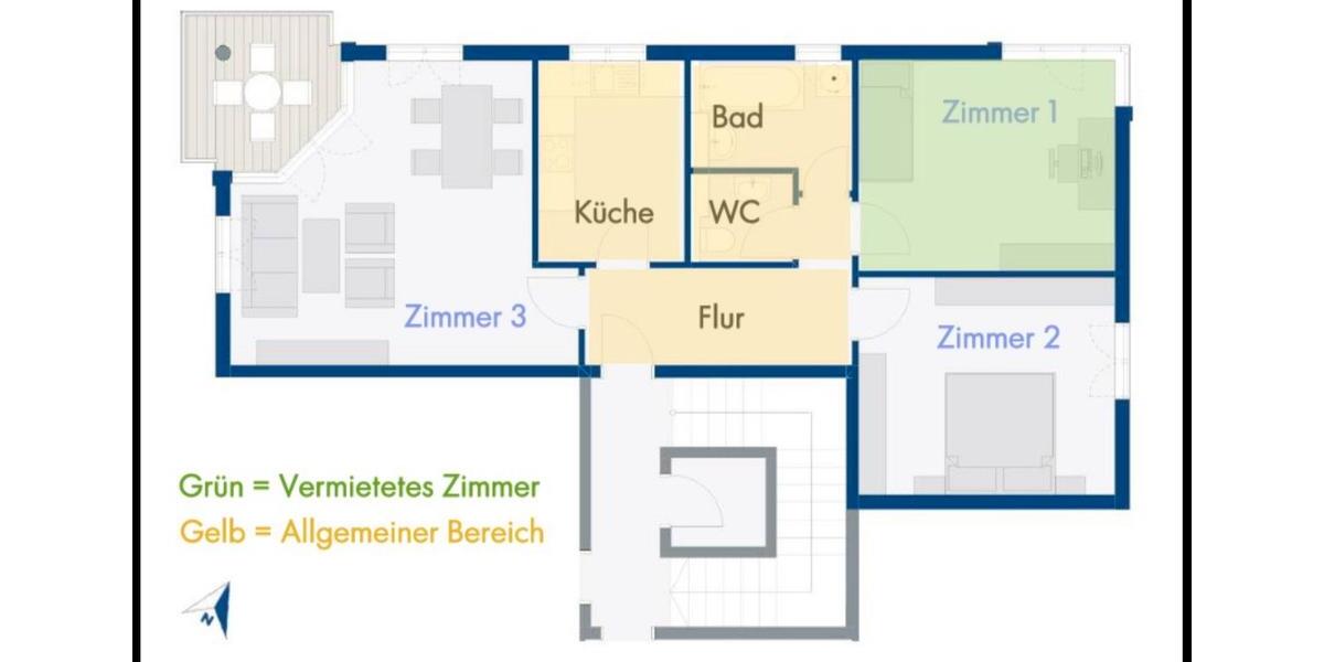 Wohnen auf Zeit Offenburg Elgersweier - 15 Zimmer, 1 m&sup2;, 550&euro; | Angebot:25931374