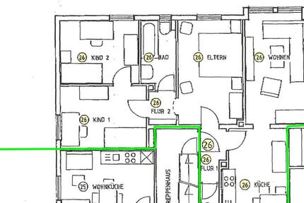Wohnung Kaufbeuren - 4 Zimmer, 77 m&sup2;, 840&euro; | Angebot:25272875