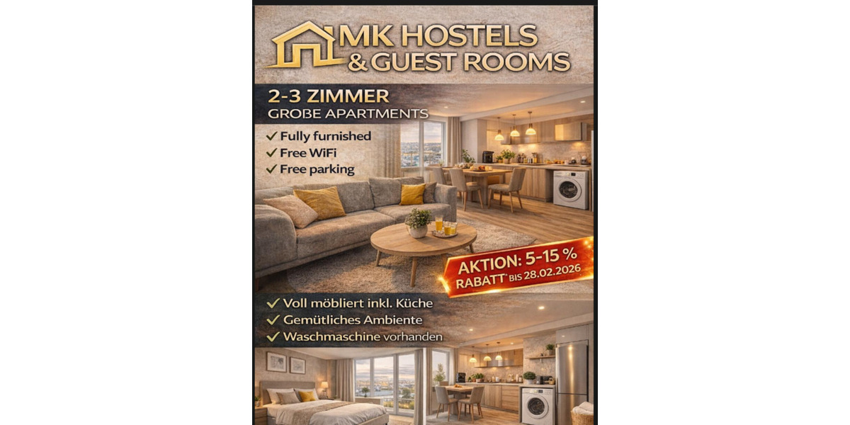 Wohnen auf Zeit Oyten - 3 Zimmer, 98 m&sup2;, 29&euro; | Angebot:25532393