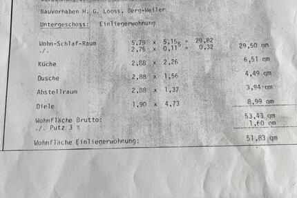 Wohnung Berg - 1 Zimmer, 52 m&sup2;, 550&euro; | Angebot:25220903