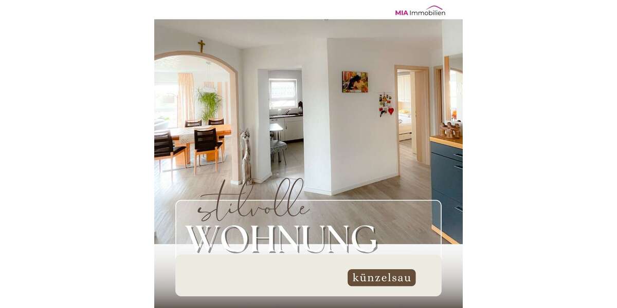 Wohnung zum Mieten in Künzelsau 1.100 € 92.45 m² 4 zimmer
