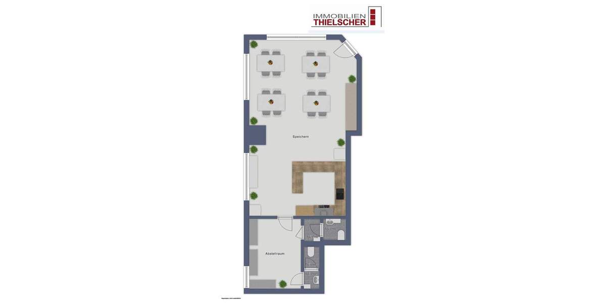 Gewerbeobjekt Übach-Palenberg Übach - 2 Zimmer, 55 m&sup2;, 400&euro; | Angebot:25898960