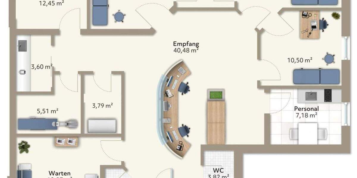 Gewerbeobjekt Triftern - 1 Zimmer, 895&euro; | Angebot:23196517