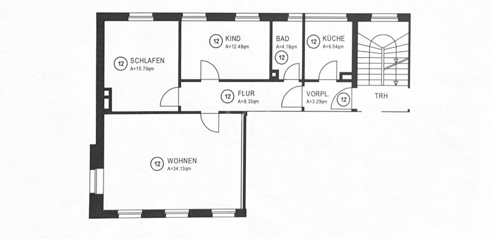Etagenwohnung Pforzheim Weststadt - 3 Zimmer, 85 m&sup2;, 850&euro; | Angebot:25754360