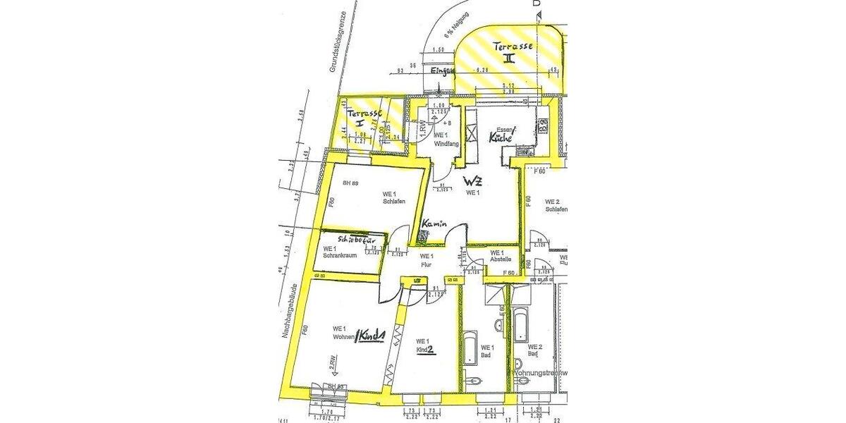 Erdgeschoßwohnung Brandenburg an der Havel Bahnhofsvorstadt - 4 Zimmer, 128 m&sup2;, 1.730&euro; | Angebot:25553017