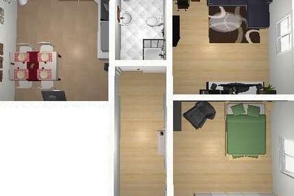 Wohnung Holzwickede - 2.5 Zimmer, 69 m&sup2;, 490&euro; | Angebot:27295226